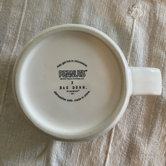 NWT Rae Dunn X Peanuts “SPOOKED POOCH” Soup size Mug - Picture 6 of 9